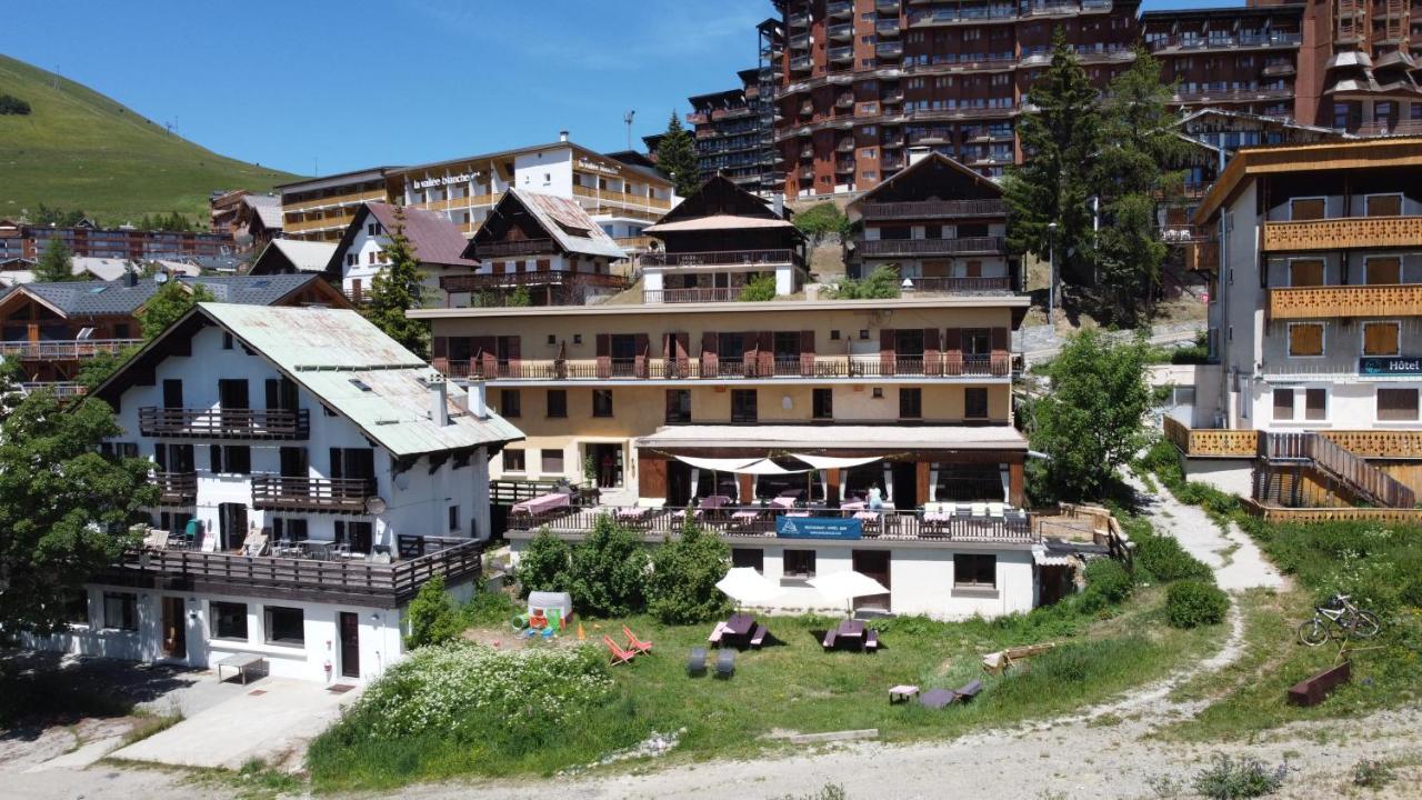 Hotel Le Refuge Alpe d'Huez Exterior foto